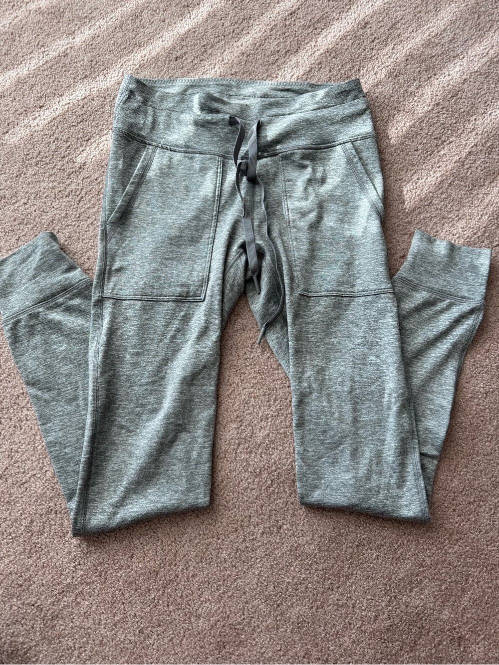 Aerie Gray Drawstring Jogger Pants